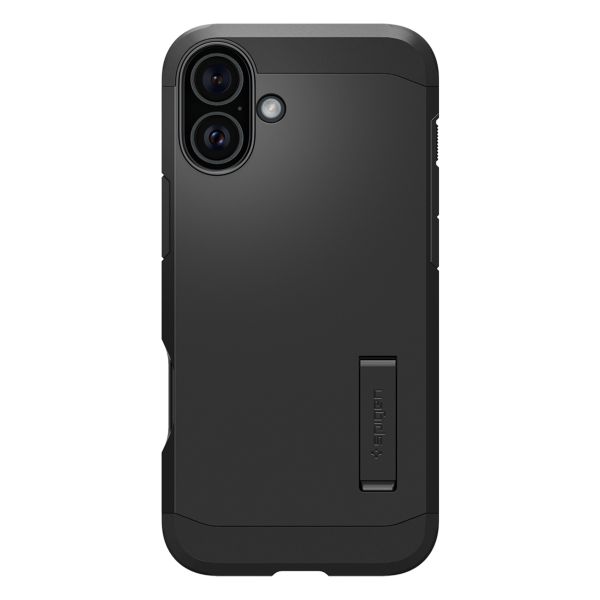 Spigen Tough Armor Backcover MagSafe Apple iPhone 16 - Schwarz