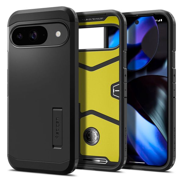 Spigen Tough Armor Backcover Google Pixel 9 / 9 Pro - Schwarz