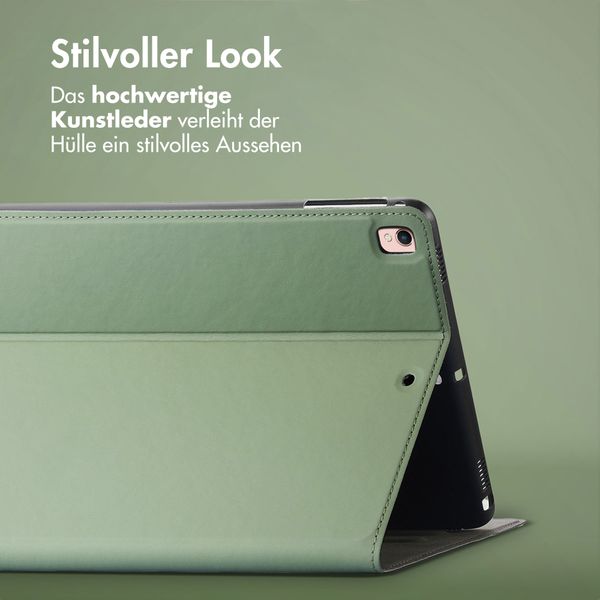 Accezz Classic Klapphülle Apple iPad 6 (2018) 9.7 Zoll / iPad 5 (2017) 9.7 Zoll / Air 2 (2014)/Air 1 (2013) - Grün