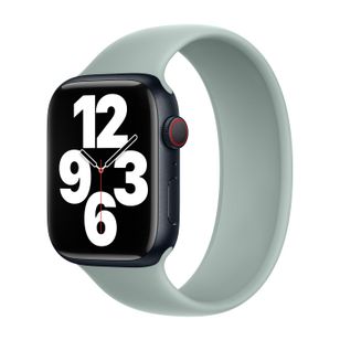 Apple Silikon Solo Loop für  Apple Watch | 38/40/41/42 mm - Größe 5 - Succulent