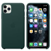 Apple Leder-Case Apple iPhone 11 Pro Max - Forest Green