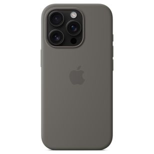 Apple Silikon-Case MagSafe Apple iPhone 16 Pro - Stone Grey