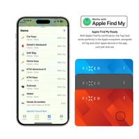 Fixed Tag Card - Bluetooth Tracker für iOS - Schwarz
