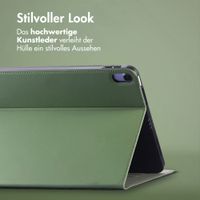 Accezz Classic Klapphülle Apple iPad Mini 7 (2024) / iPad Mini 6 (2021) - Grün