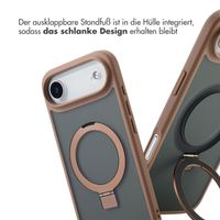 Accezz Ring Stand Backcover mit MagSafe Apple iPhone Air - Braun