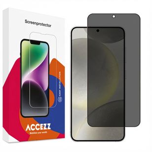Accezz Privacy Displayschutz aus gehärtetem Glas Samsung Galaxy S25 / S24