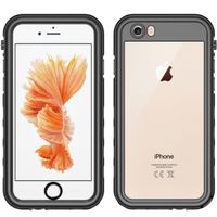 Redpepper Dot Waterproof Case Apple iPhone SE (2022 / 2020) / 8 / 7 / 6(s) - Schwarz
