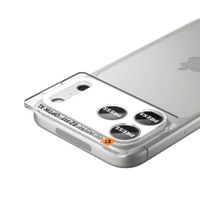 Spigen GLAStR EZ Fit Optik Kameraschutz Apple iPhone 17 Pro - Silver