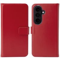 Selencia Echtleder Klapphülle Samsung Galaxy S26 Plus - Rot