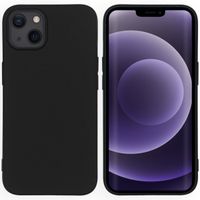 Accezz Color TPU Hülle Apple iPhone 13 - Schwarz