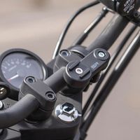SP Connect Moto Mount LT Fahrrad-/Scooter-/Motorrad-Handyhalterung für SPC+ Hüllen - Schwarz