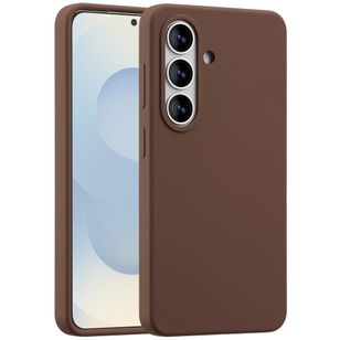 Accezz Liquid Silikoncase mit MagSafe Samsung Galaxy S26 - New Tea Brown