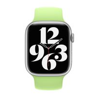Apple Silikon Solo Loop für  Apple Watch | 44/45/46/49 mm - Größe 2 - Sprout Green