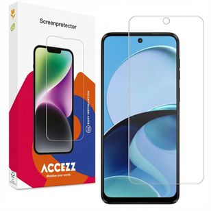 Accezz Screen Protector aus gehärtetem Glas Motorola Moto G14