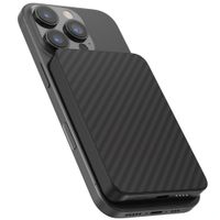 Accezz Kevlar Powerbank 5.000 mAh - MagSafe und Qi - Schwarz