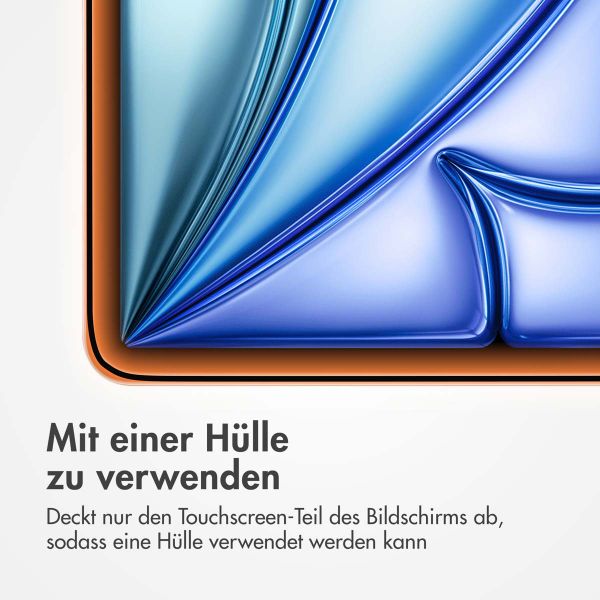 Accezz Schutzfolie aus gehärtetem Glas mit Applikator Apple iPad Air 11 Zoll (2026) M4 / (2025) M3 / (2024) M2