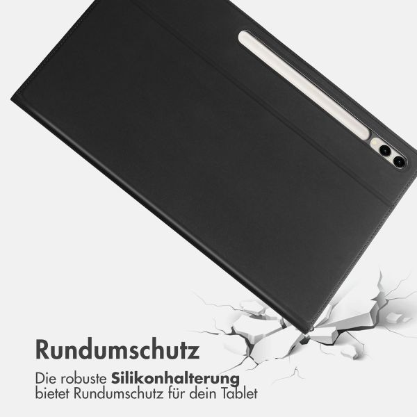 Accezz Classic Klapphülle Samsung Galaxy Tab S10 Plus / Tab S9 FE Plus / Tab S9 Plus - Schwarz