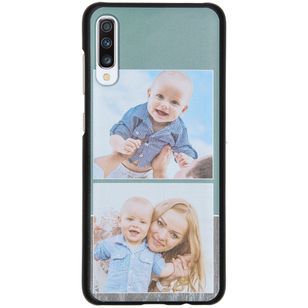 Gestalte deine eigene Hardcase Hülle Samsung Galaxy A70 - Schwarz