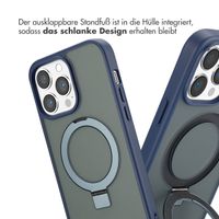 Accezz Ring Stand Backcover mit MagSafe Apple iPhone 14 Pro Max - Blau