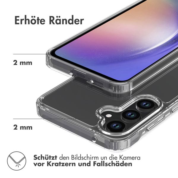 Accezz Xtreme Impact Case Samsung Galaxy A55 - Transparent