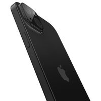 Spigen GLAStR Optik Camera Lens Protector - Kamerainsel-Schutz (2er-Pack) Apple iPhone 15 / 15 Plus - Schwarz