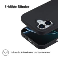 Accezz Color TPU Hülle Apple iPhone 17 - Schwarz