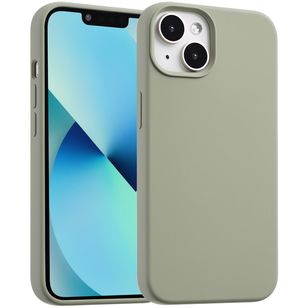 Accezz Liquid Silikoncase mit MagSafe Apple iPhone 13 Mini - Cooper Green