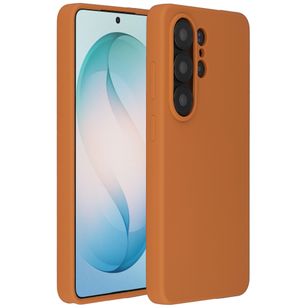 Accezz Liquid Silikoncase mit MagSafe Samsung Galaxy S26 Ultra - Orange