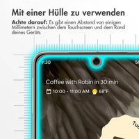 Accezz Displayschutz 2er-pack aus gehärtetem Glas Google Pixel 8 Pro