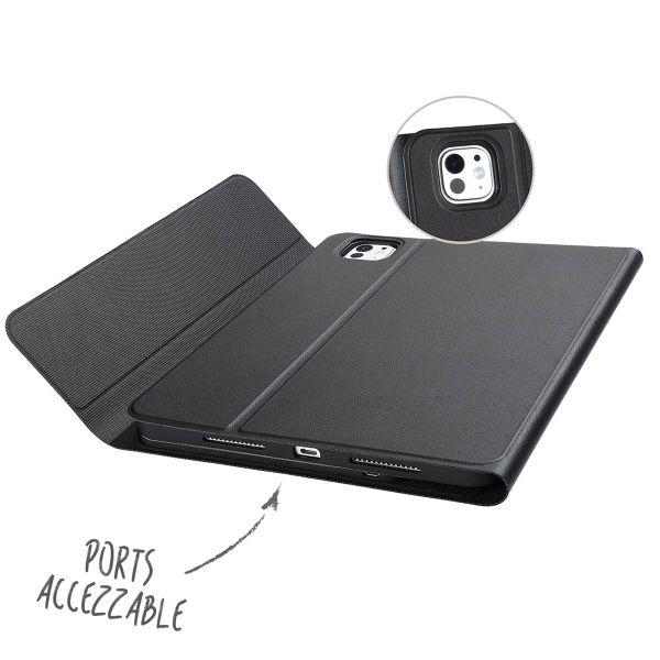 Accezz Bluetooth Keyboard Klapphülle Apple iPad Pro 11 (2025) M5 / (2024) M4 - QWERTY / NL - Schwarz