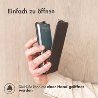 Accezz Flip Case Apple iPhone 13 Pro - Schwarz