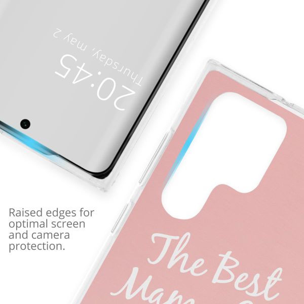 Gestalte deine eigene Clear Case Samsung Galaxy S22 Ultra - Transparent