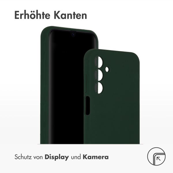 Accezz Liquid Silikoncase Samsung Galaxy A15 (5G/4G) - Forest Green