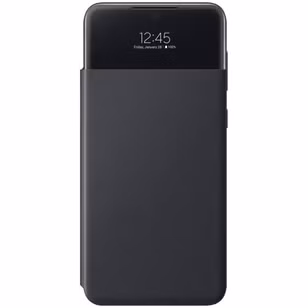 Samsung Original S View Cover Klapphülle für das Galaxy A33 - Schwarz