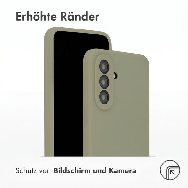 Accezz Liquid Silikoncase Samsung Galaxy A57 (5G) - Cooper Green