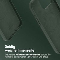 Accezz MagSafe Leather Backcover Apple iPhone 14 Pro Max - Cedar Green