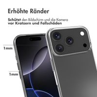 Accezz Clear TPU Backcover Apple iPhone 17 Pro Max - Transparent