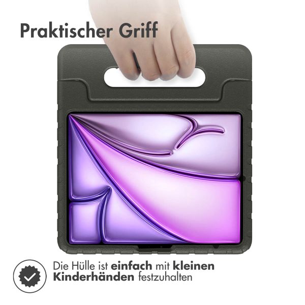 Accezz SchutzHülle mit Handgriff kindersicher Apple iPad Air 11 Zoll (2026) M4 / (2025) M3 / (2024) M2 - Schwarz