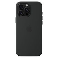 Apple Silikon-Case MagSafe Apple iPhone 16 Pro Max - Schwarz
