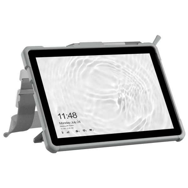 UAG Plasma Healthcare backcover mit Strap und Schultergurt Microsoft Surface Go / Go 2 / Go 3 / Go 4 - Weiß / Grau