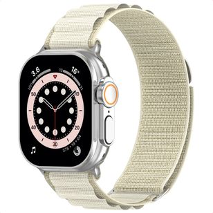 Accezz Nylon Alpine Armband für Apple Watch | 38/40/41/42 mm - Polarstern