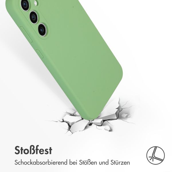 Accezz Liquid Silikoncase Samsung Galaxy S23 FE - Grün