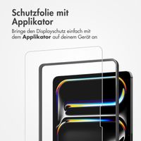 Accezz Schutzfolie aus gehärtetem Glas mit Applikator Apple iPad Air 13 Zoll (2026) M4 / (2025) M3 / (2024) M2