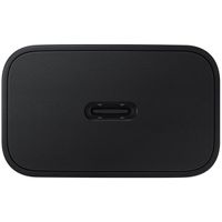 Samsung Original Power Adapter mit USB-C-Kabel - Ladegerät - USB-C-Anschluss - Fast Charger - 15 Watt - 1 m - Schwarz