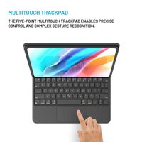 Fixed Typee Tastaturhülle Apple iPad Pro 11 (2025) M5 / (2024) M4 - QWERTY / NL - Schwarz