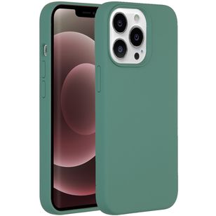 Accezz Liquid Silikoncase Apple iPhone 13 Pro Max - Dunkelgrün