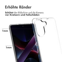 Accezz Clear TPU Backcover Xiaomi Poco X7 Pro - Transparent