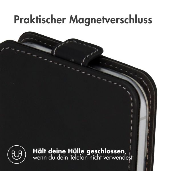 Accezz Flip Case Apple iPhone 16 Plus - Schwarz