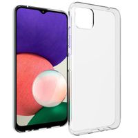Accezz Clear TPU Backcover Samsung Galaxy A22 (5G) - Transparent