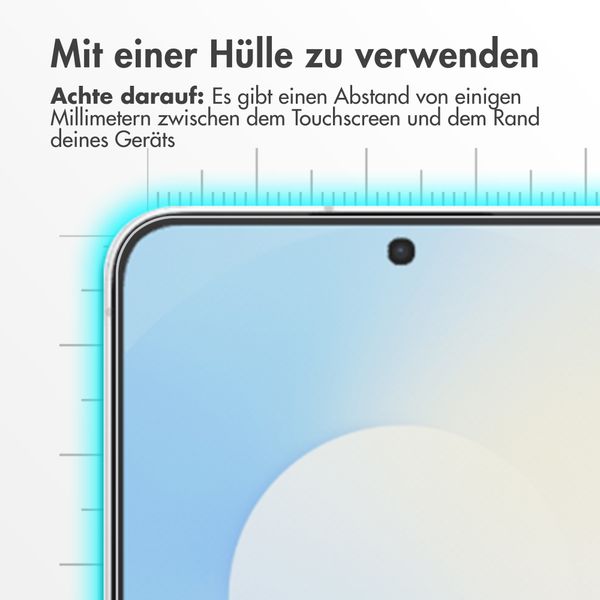 Accezz Screen Protector aus gehärtetem Glas Samsung Galaxy S26 FE / S25 FE / A57